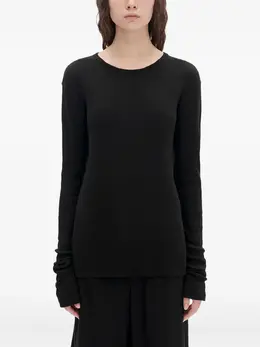 Ann Demeulemeester: Футболка с длинным рукавом 