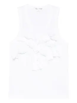 Comme Des Garçons Comme Des Garçons: Белый топ 