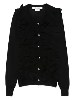 Comme Des Garçons: Чёрный кардиган 