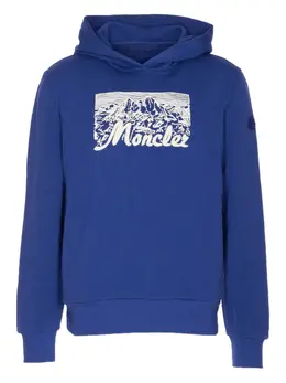 Moncler: Хлопковая толстовка 