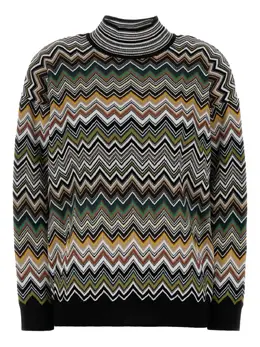 Missoni: Коричневый свитер 