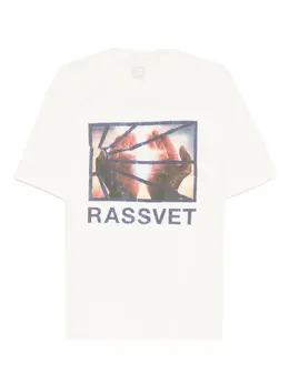 RASSVET: Белая футболка 