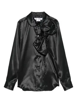 Comme Des Garçons Comme Des Garçons: Атласная рубашка 