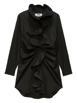 MSGM: Рубашка с оборками 
