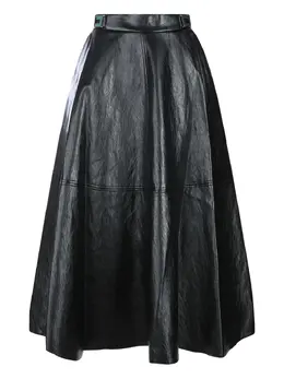 Elisabetta Franchi: Кожаная юбка 