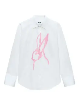 MSGM: Рубашка из кролика 