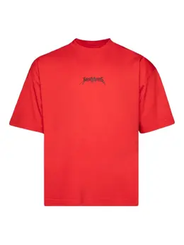 VETEMENTS: Футболка с принтом 