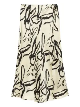 MSGM: Юбка из кролика 