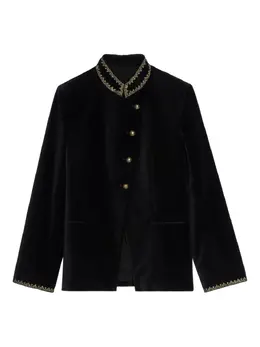 Zadig&Voltaire: Бархатная куртка 
