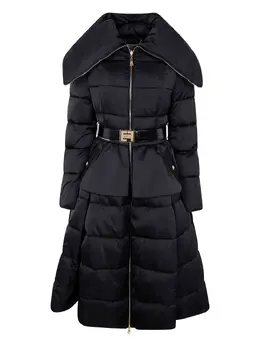 Elisabetta Franchi: Стёганое пальто 