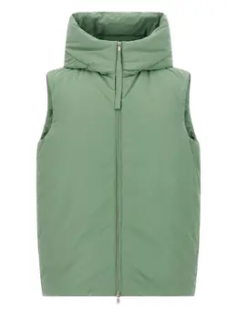 Jil Sander: Зелёный жилет 