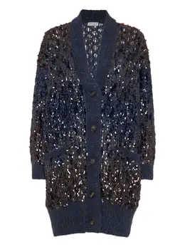 Brunello Cucinelli: Кардиган с блёстками 