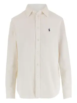 Polo Ralph Lauren: Бежевая рубашка 