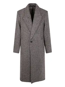 Emporio Armani: Пальто на пуговицах 