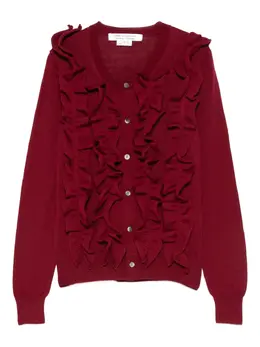 Comme Des Garçons Comme Des Garçons: Бордовый кардиган 