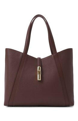 Furla: Коричневая сумка 