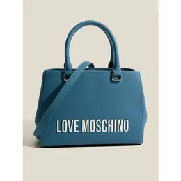 LOVE MOSCHINO: Синяя сумка 