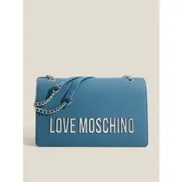 LOVE MOSCHINO: Синяя сумка 