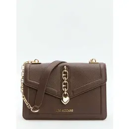 LOVE MOSCHINO: Тёмная сумка 