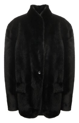 Forte Dei Marmi Couture: Чёрная шуба 