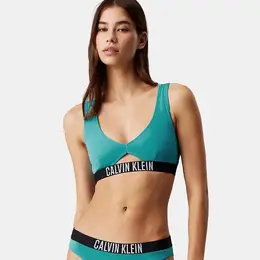 CALVIN KLEIN: Голубой бюстгальтер 