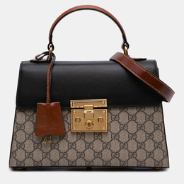 Gucci: Бежевая сумка  GG Supreme