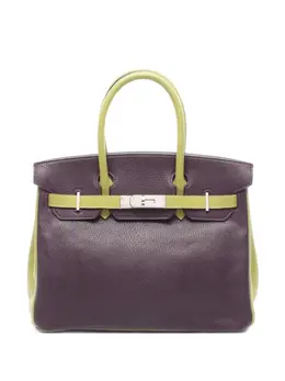 Hermès Pre-Owned: Фиолетовая сумка-шоппер 