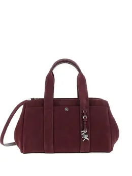 Michael Michael Kors: Бордовая сумка-шоппер 