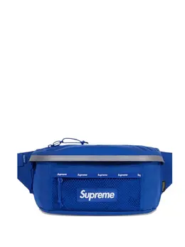Supreme: Голубая поясная сумка 