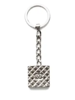 CHANEL Pre-Owned: Серебристая сумка 