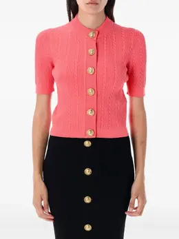 Balmain: Трикотажный кардиган 