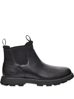 UGG: Чёрные ботинки 