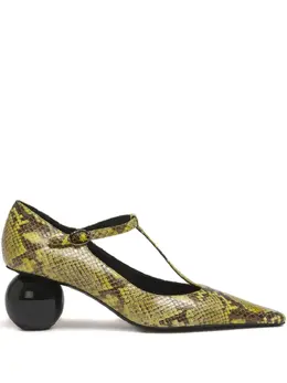 Marni: Зелёные туфли 