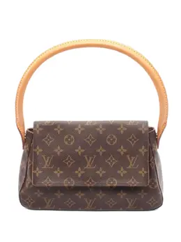 Louis Vuitton Pre-Owned: Коричневая сумка 