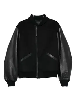 Y-3: Чёрная куртка 