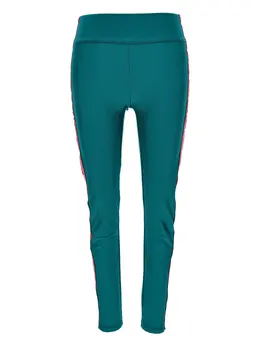 Versace Jeans Couture: Голубые легинсы 