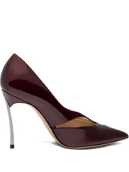 Casadei: Бордовые туфли  Blade