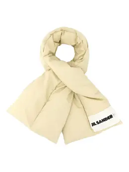 Jil Sander: Бежевый шарф 