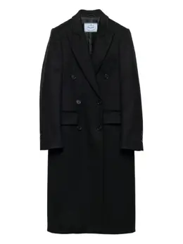 Prada: Чёрное пальто 