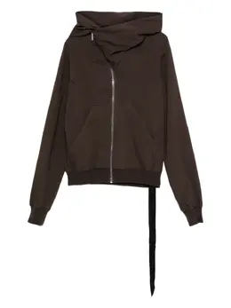 Rick Owens DRKSHDW: Коричневая толстовка 