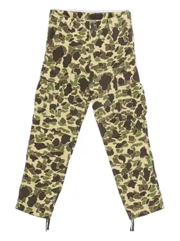 Carhartt WIP: Зелёные брюки 