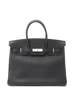 Hermès Pre-Owned: Чёрная сумка 
