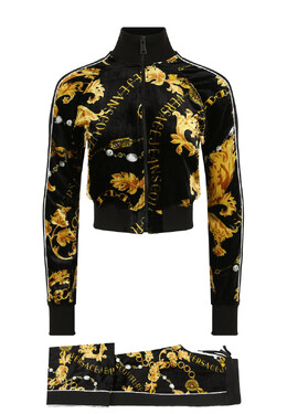 Versace Jeans Couture: Чёрный костюм 