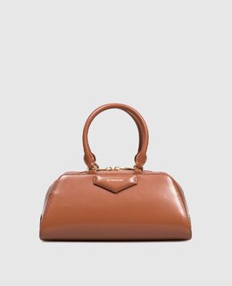 Givenchy: Коричневая сумка  Antigona