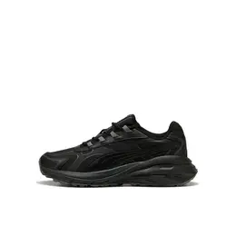 PUMA: Чёрные кроссовки 