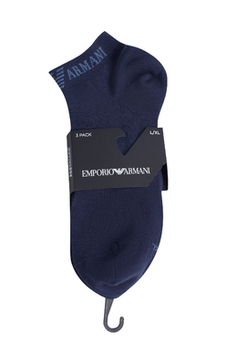 EMPORIO ARMANI Underwear: Синие носки 