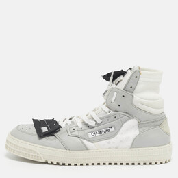 Off-White: Белые кроссовки  Off Court