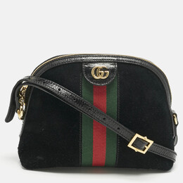 Gucci: Чорні сумки через плече  Ophidia