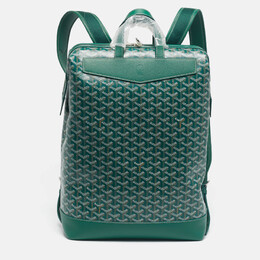 Goyard: Зелёный рюкзак 