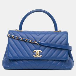 Chanel: Блакитні сумки на руку 